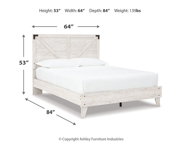 Shawburn Crossbuck Panel Platform Bed