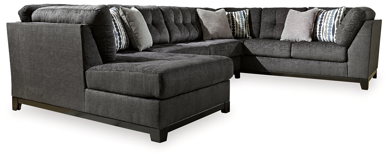 Reidshire 3-Piece Sectional with Ottoman