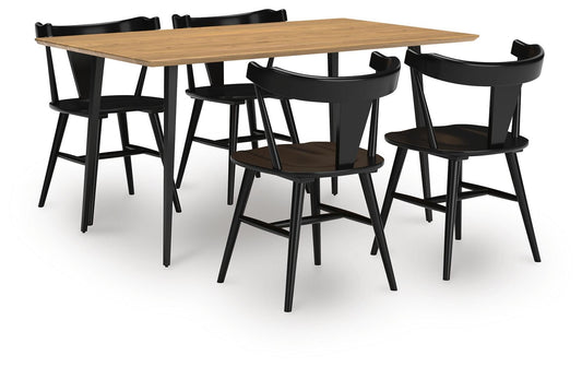 Gretlynn Dining Table and 4 Chairs