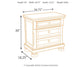 Porter  Panel Bed With Mirrored Dresser And 2 Nightstands