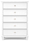 Fortman Five Drawer Chest