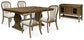 Sturlayne Dining Table and 4 Chairs with Storage