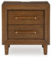 Lyncott Queen Upholstered Bed with Mirrored Dresser, Chest and Nightstand