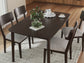 Mallenette Dining Room Table Set (5/CN)