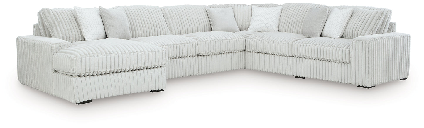 Stupendous 6-Piece Sectional with Chaise