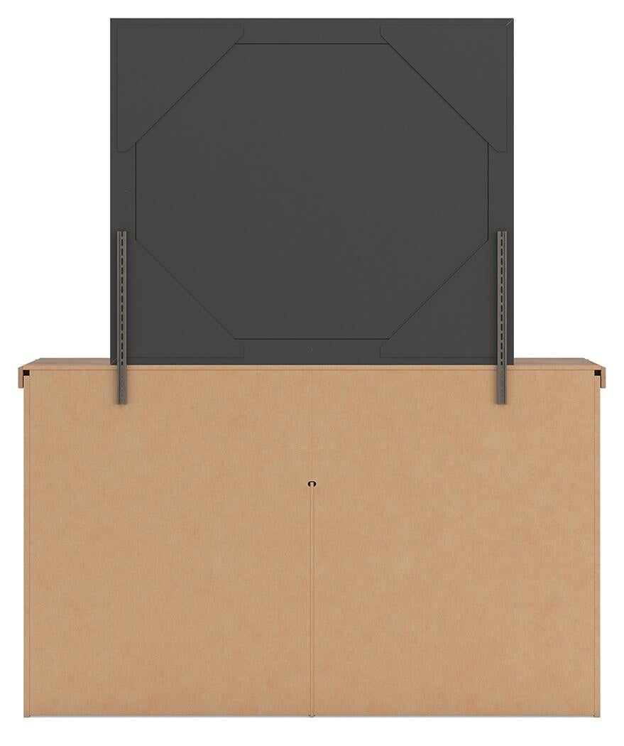 Savonport King Panel Bed, Dresser, Mirror, Chest and Nightstand