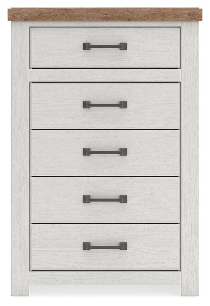 Savonport Queen Panel Bed, Dresser, Mirror, Chest and Nightstand