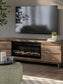 Zadilyn 72" TV Stand with Electric Fireplace