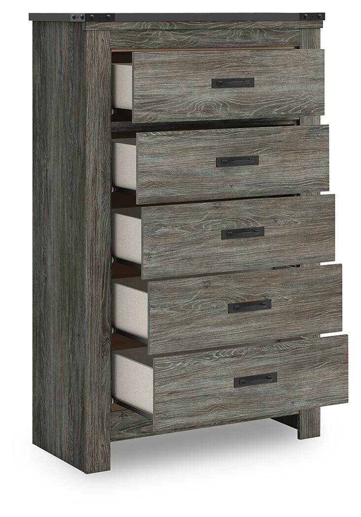 Frandern Five Drawer Chest