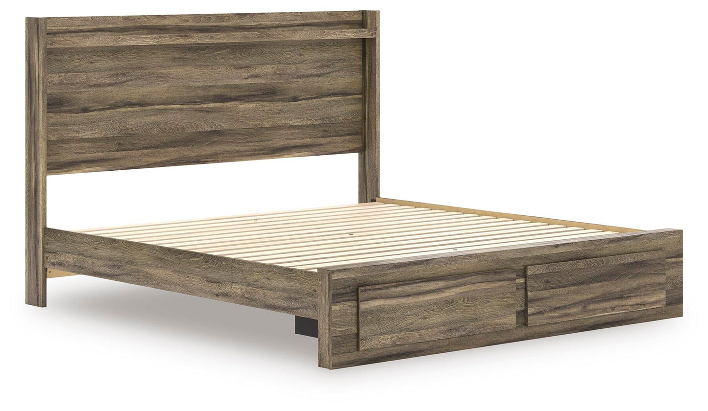 Elbrim King Panel Storage Bed