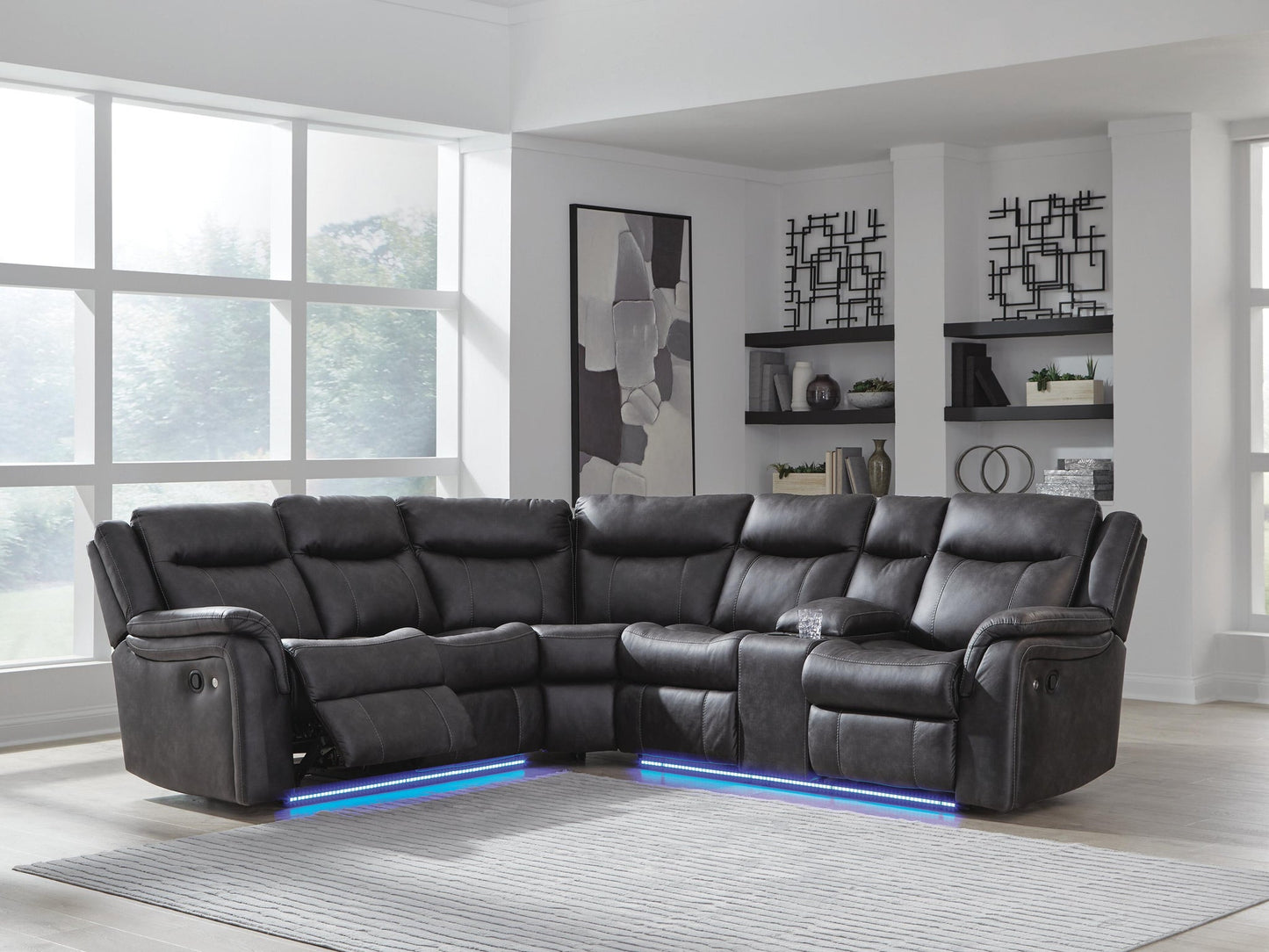 Sultan Meadow 2-Piece Reclining Sectional