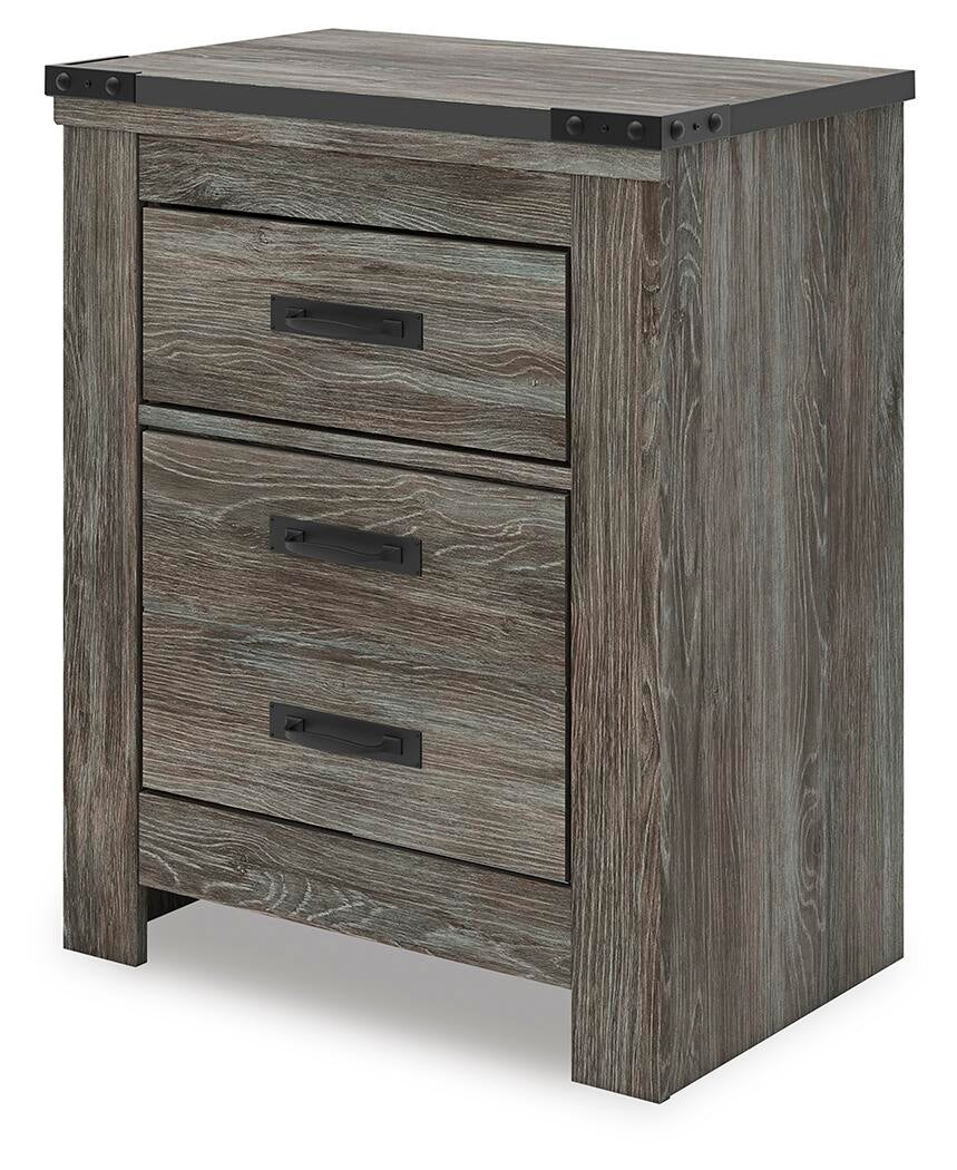Frandern Two Drawer Night Stand