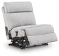Social Pointe 7-Piece Reclining Sectional with Storage Consoles