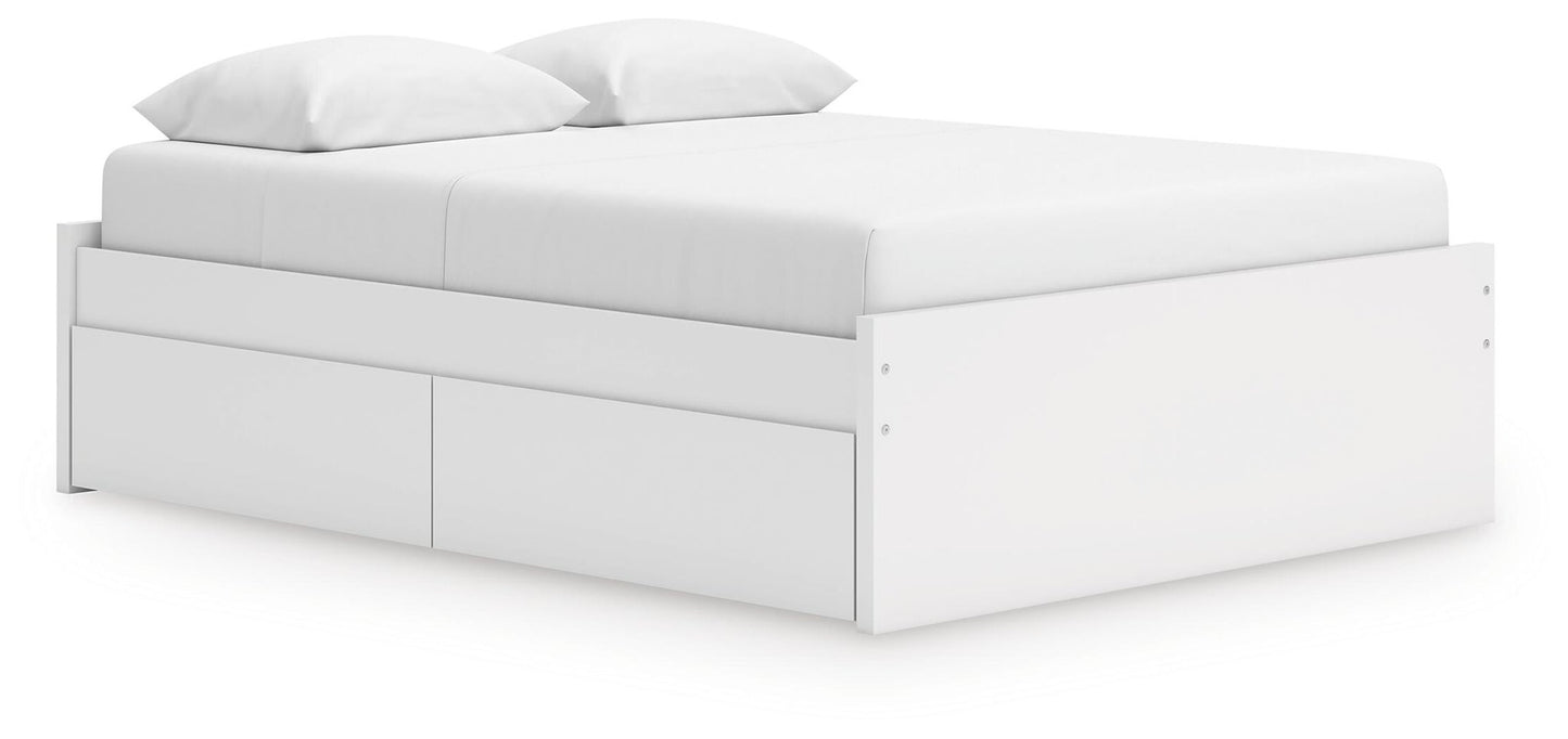 Onita Queen Platform Bed with 1 Side Storage