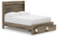 Elbrim Full Panel Storage Bed