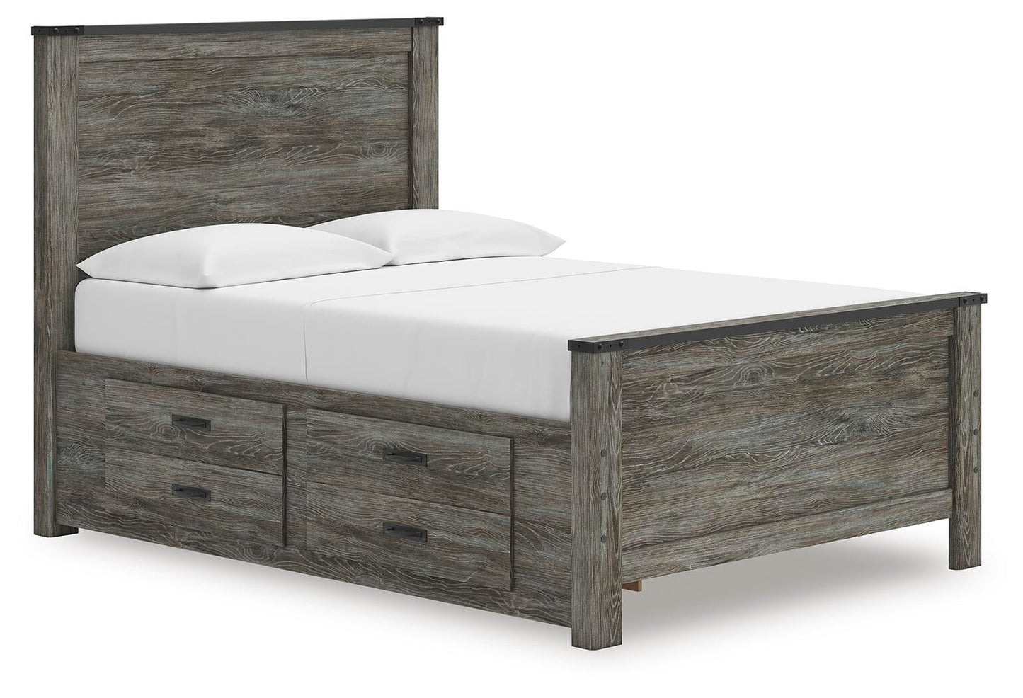 Frandern Full Panel Bed with Storage