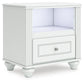 Kozlani One Drawer Night Stand