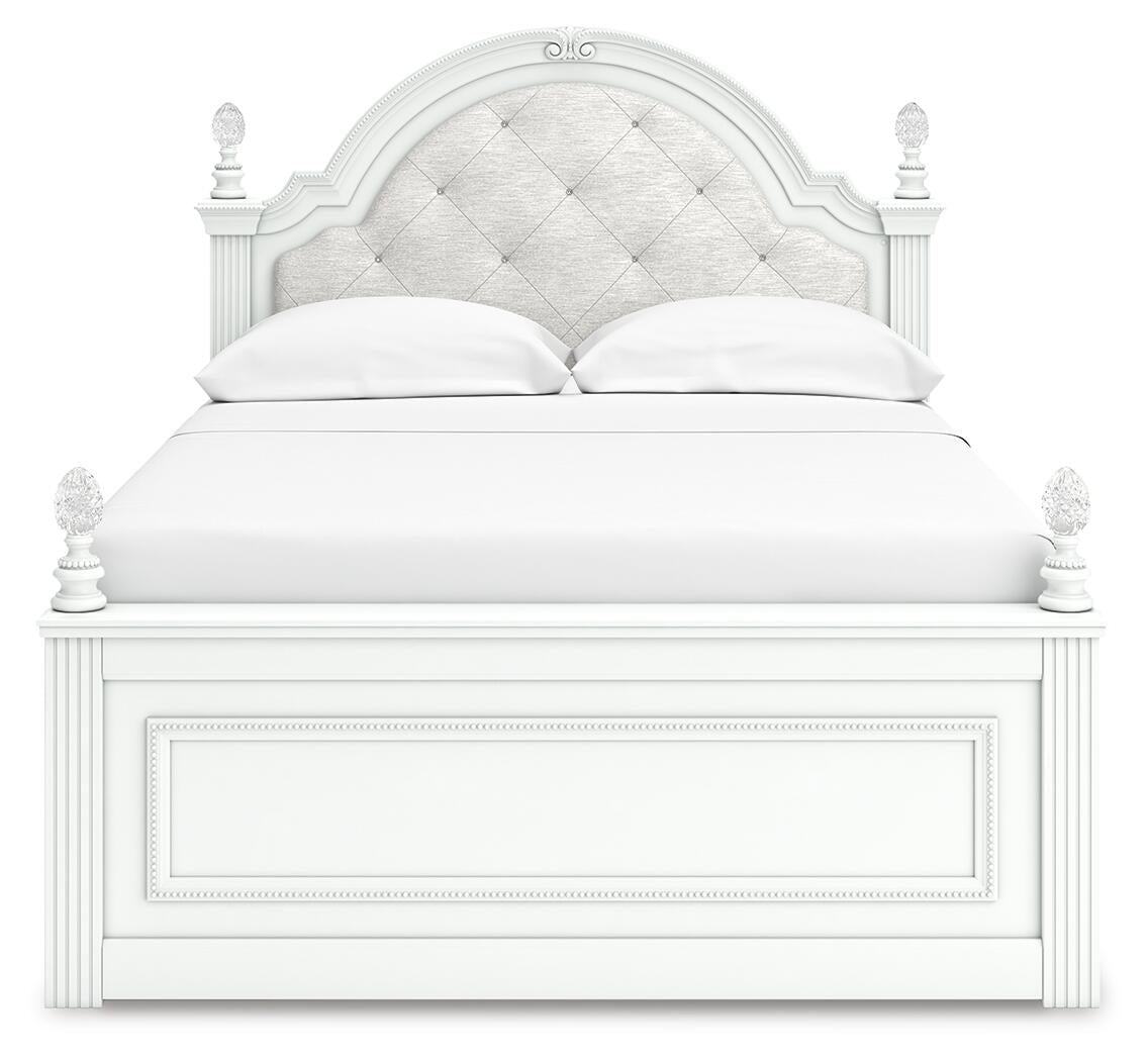 Kozlani Full Upholstered Panel Storage Bed