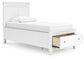 Fortman Twin Panel Storage Bed