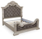 Bruchandi King Upholstered Panel Bed