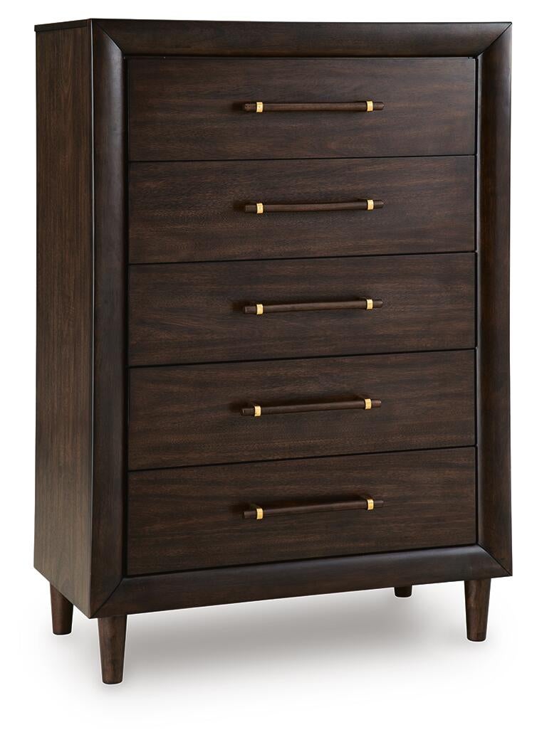 Dantenton Five Drawer Chest
