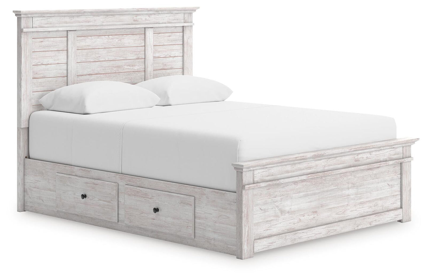 Makidern Queen Panel Storage Bed