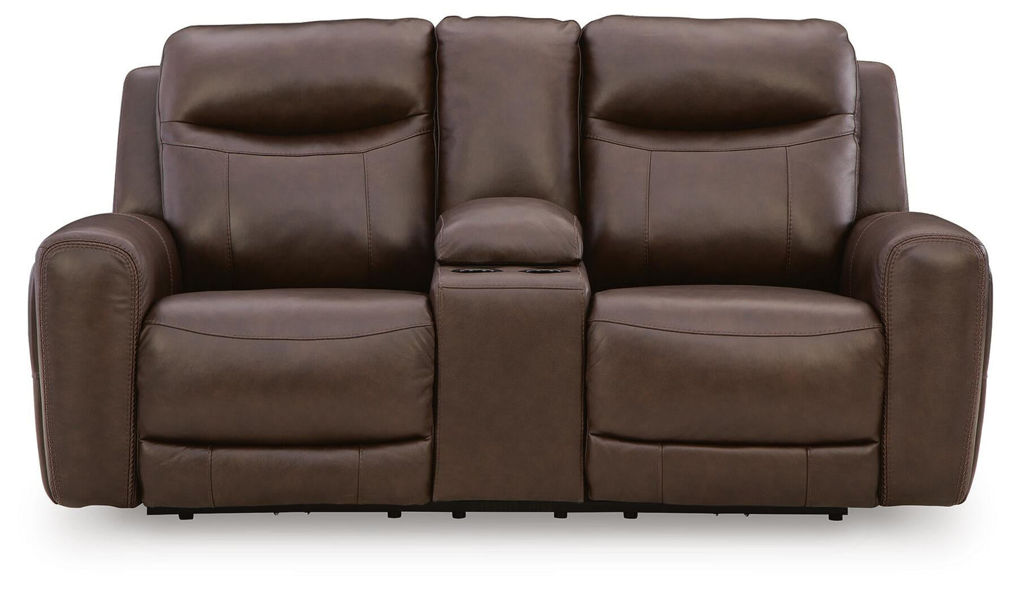 Gravier PWR REC Loveseat/CON/ADJ HDRST