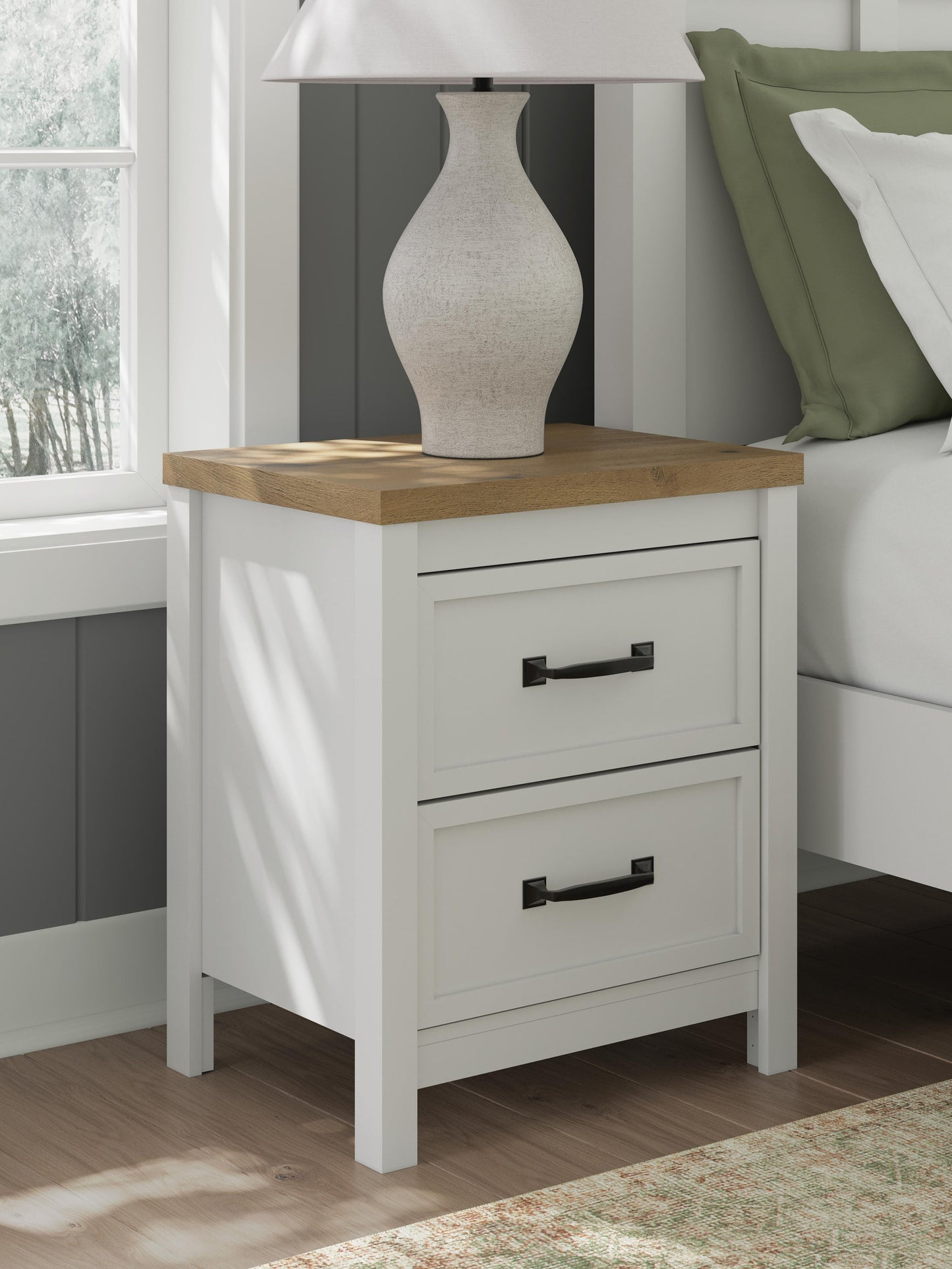 Kerisden Two Drawer Night Stand