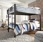 Dinsmore Twin/Twin Bunk Bed w/Ladder